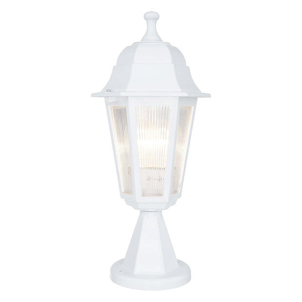 Stalp iluminat exterior Altigen Alb