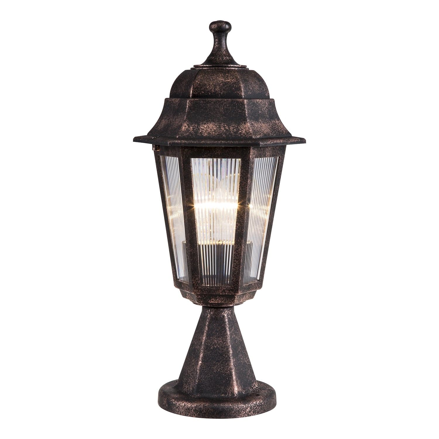 Stalp iluminat exterior Altigen Cupru Antichizat