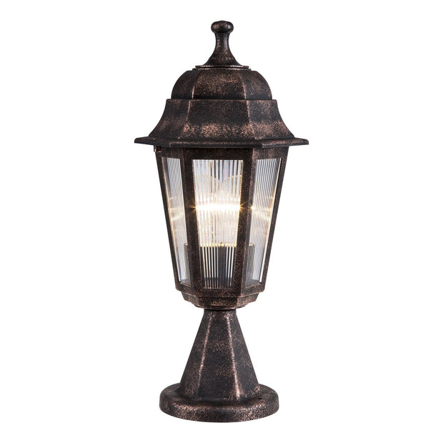 Stalp iluminat exterior Altigen Cupru Antichizat