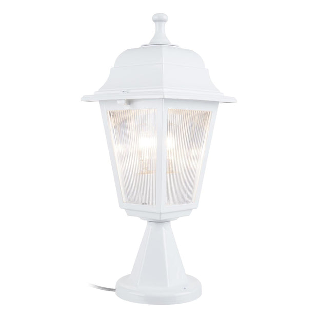 Stalp iluminat exterior Kare Alb (1)