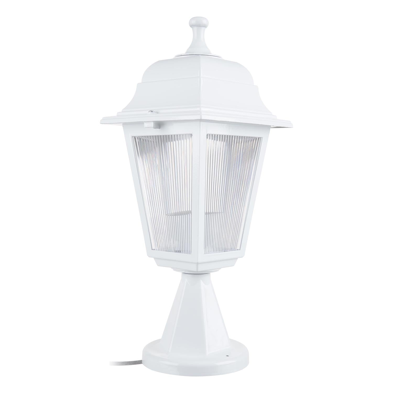 Stalp iluminat exterior Kare Alb (2)