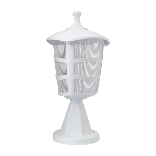 Stalp iluminat exterior Ucgen Setustu Alb