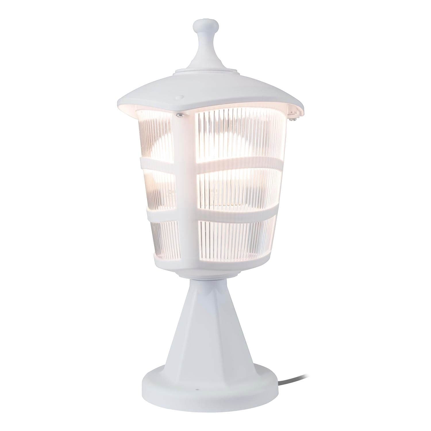 Stalp iluminat exterior Ucgen Setustu Alb (2)