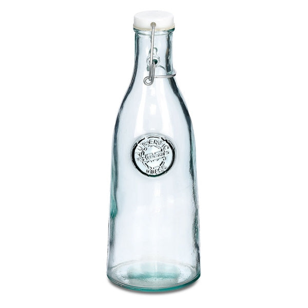 Sticla cu inchidere ermetica, Recycled Transparent, 990 ml, Ø10xH28 cm
