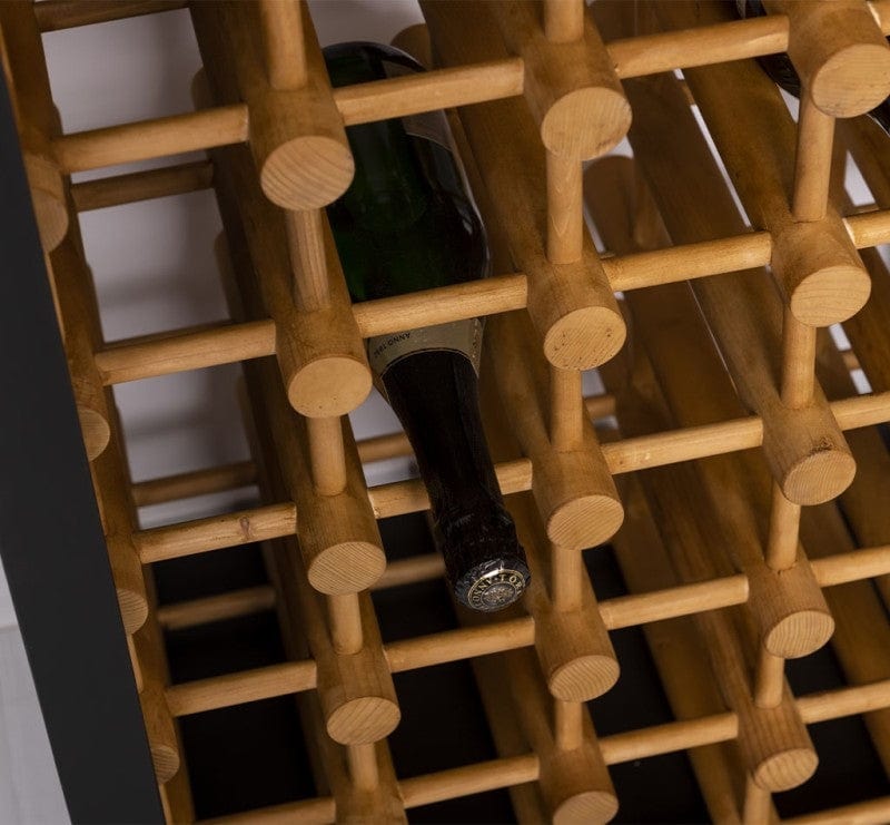 Suport din lemn de brad, pentru 102 sticle, Pasy Large PS736, l68xA35xH200 cm (4)