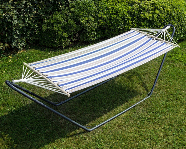 Suport hamac din metal, Stela Negru, L300xl80xH100 cm (2)