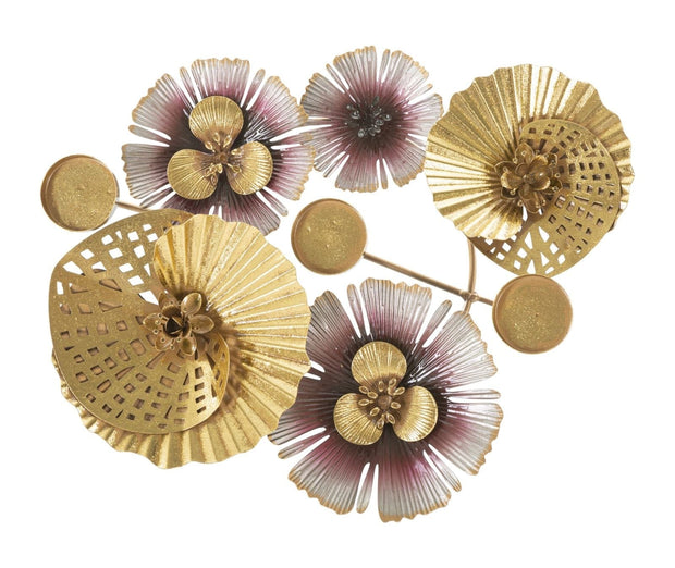 Suport metalic pentru lumanari Shine -D- Multicolor, L37xl31xH8,5 cm (2)