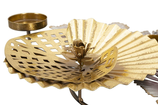 Suport metalic pentru lumanari Shine -D- Multicolor, L37xl31xH8,5 cm (5)