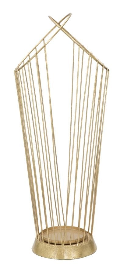 Mauro Ferretti Suport metalic pentru umbrele Glam Stick Auriu, l26,5xA23xH68,5 cm