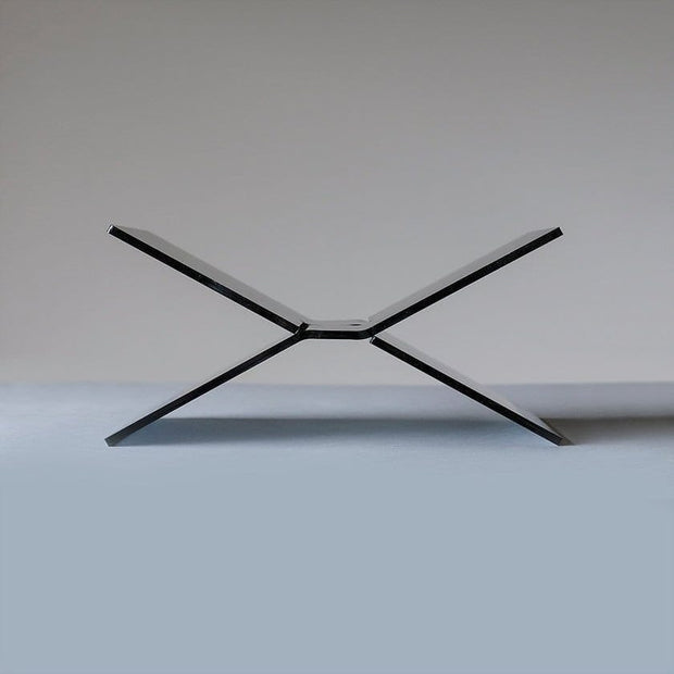 Suport pentru carti, din plastic, NM Bookstand X Fumuriu, l29,5xA17xH15 cm (3)