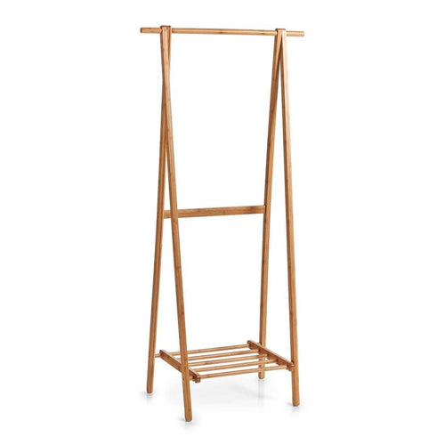 Suport umerase si incaltaminte, Rack Bamboo Natural, l73,5xA44,5xH159 cm