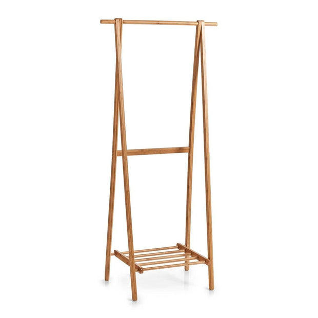 Suport umerase si incaltaminte, Rack Bamboo Natural, l73,5xA44,5xH159 cm