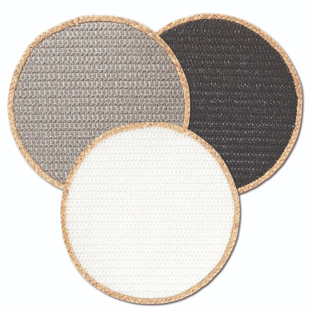 Zeller Suport vesela, Placemat Negru, Ø38 cm