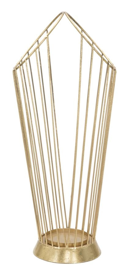 Suport metalic pentru umbrele, Glam Stick Small Auriu, l25,5xA18,5xH60 cm (3)