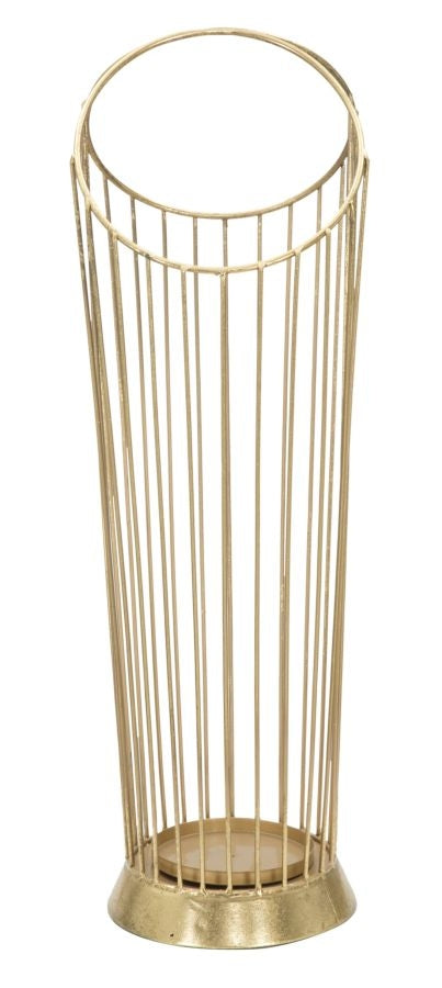 Suport metalic pentru umbrele, Glam Stick Small Auriu, l25,5xA18,5xH60 cm (2)