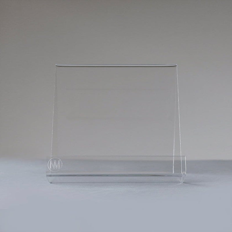 Suport pentru carti, din plastic, NM Book Display Transparent, l20xA19xH18 cm (2)