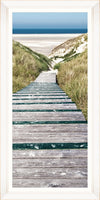 Tablou 3 piese Framed Art Beach Alley (1)
