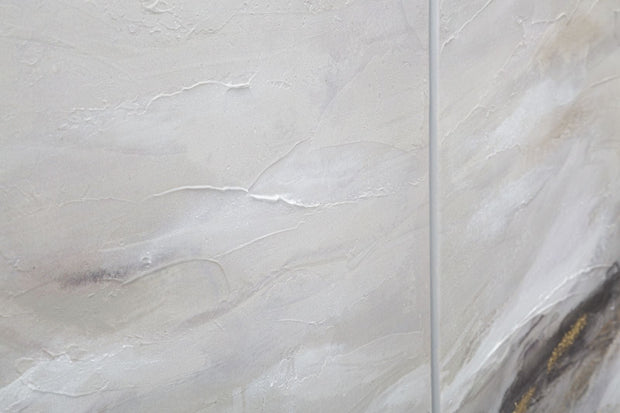 Tablou 3 piese, pictat manual, Monty Multicolor, 150 x 80 cm (4)