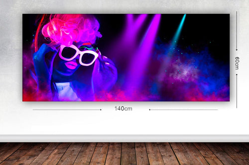 Tablou Canvas Abstract 5 Multicolor, 60 x 140 cm