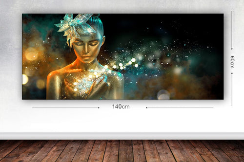 Tablou Canvas Abstract 6 Multicolor, 60 x 140 cm