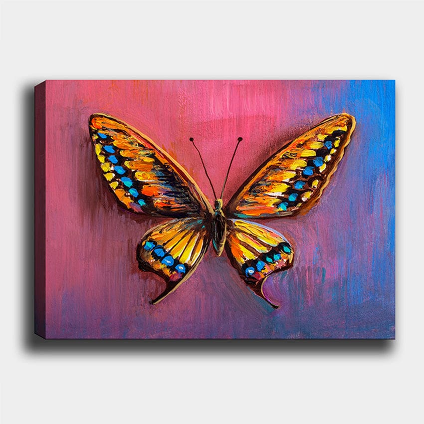 Tablou Canvas Abstract Butterfly Multicolor & OYOTR-1267711747 & OYOTR-1267711747