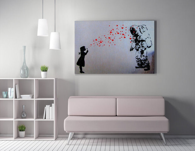 Asir Tablou Canvas Astronaut WY05 Multicolor, 100 x 70 cm