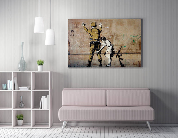 Asir Tablou Canvas Body Search Small WY14 Multicolor, 70 x 50 cm