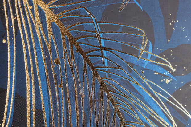 Tablou Canvas Bold 512 Leafs II Multicolor, 62 x 92 cm (1)