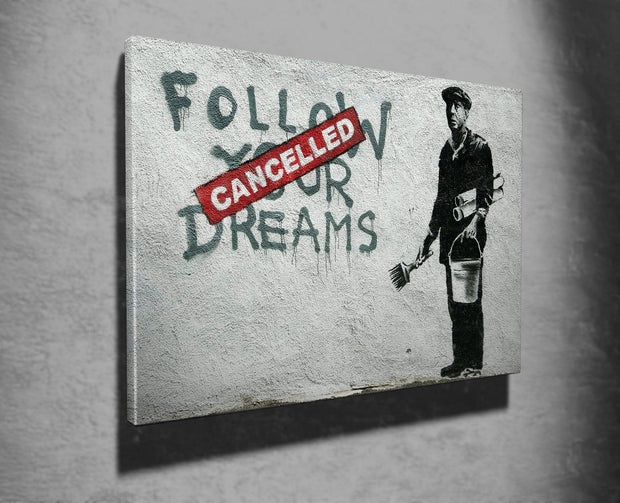 Asir Tablou Canvas Follow Your Dreams WY58 Multicolor, 70 x 50 cm