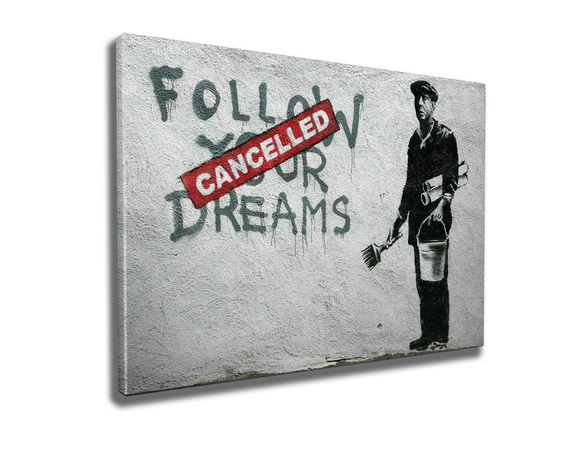 Asir Tablou Canvas Follow Your Dreams WY58 Multicolor, 70 x 50 cm