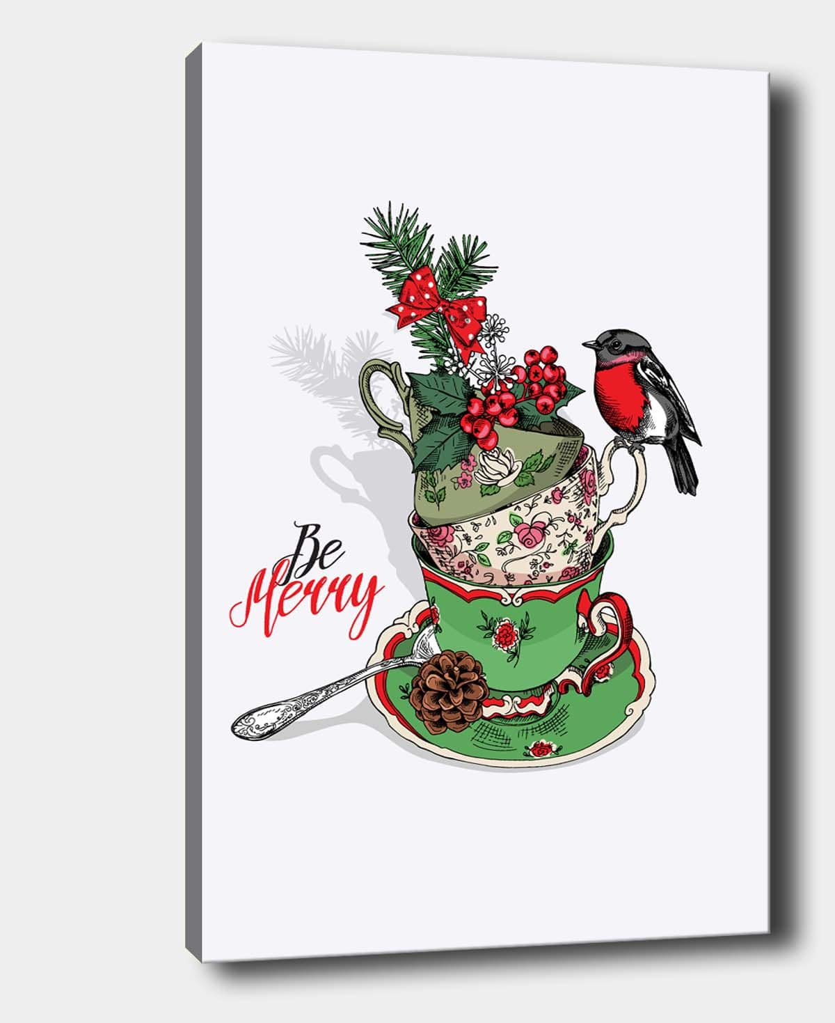 Tablou Canvas Happy Bird Multicolor & OYOTR-686770492 & OYOTR-686770492 & OYOTR-686770492