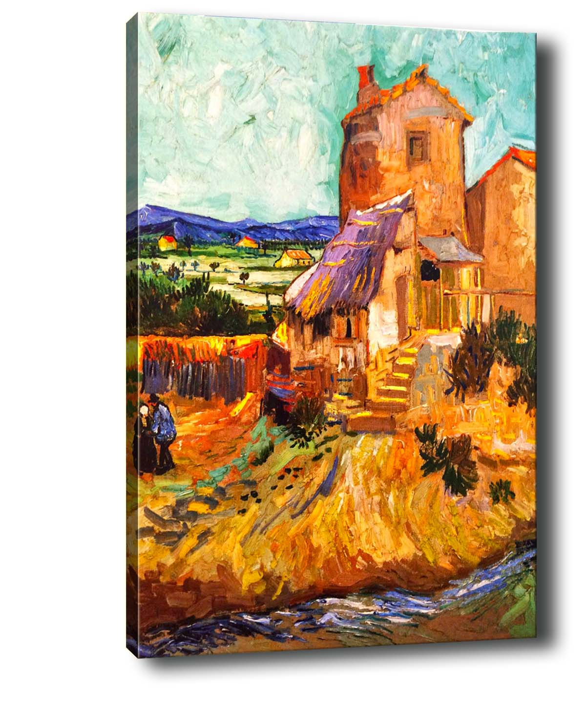 Tablou Canvas La Maison Multicolor & OYOTR-7436501599522 & OYOTR-7436501599522