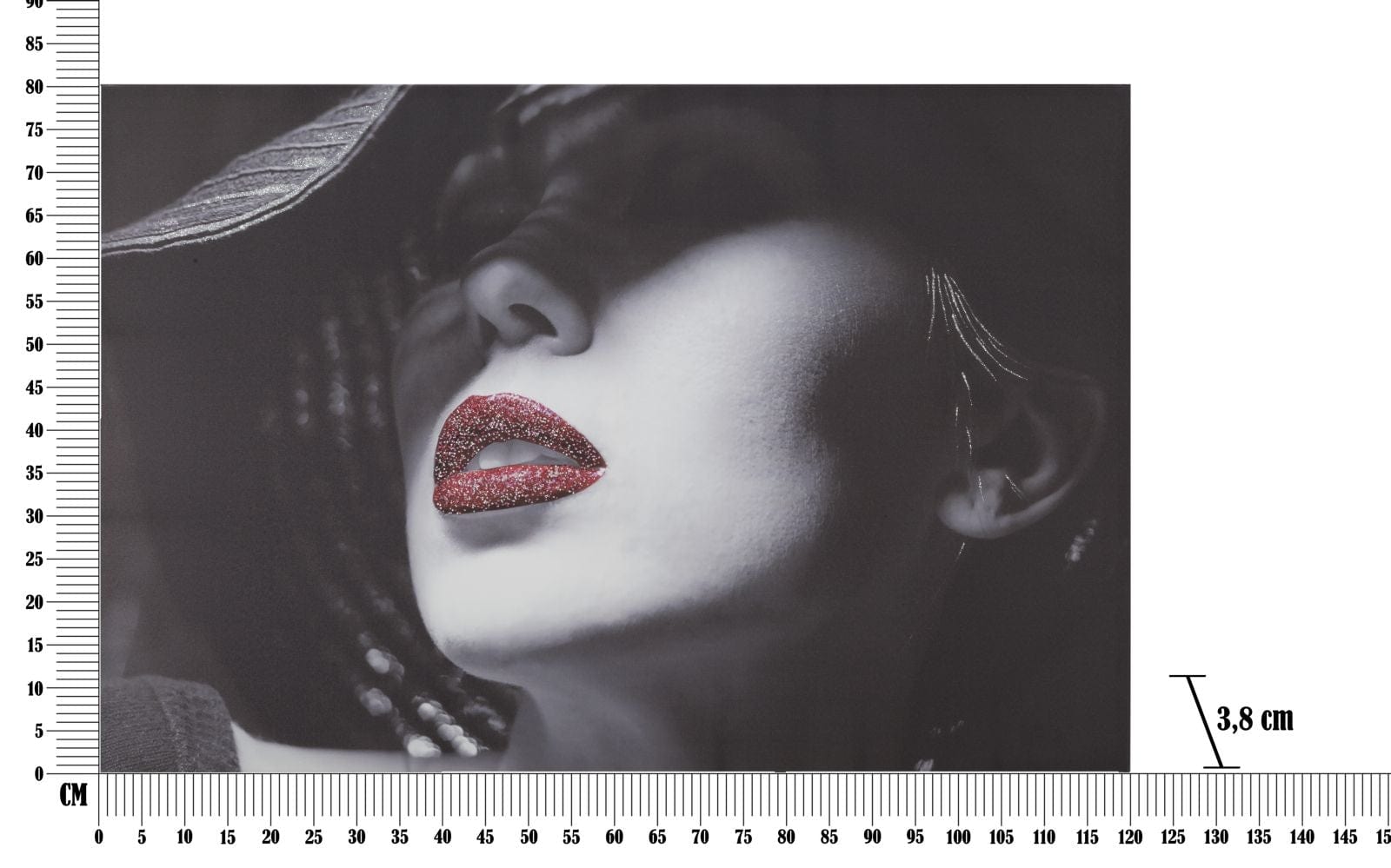 Tablou Canvas Lady Hat, 120 x 80 cm (5)