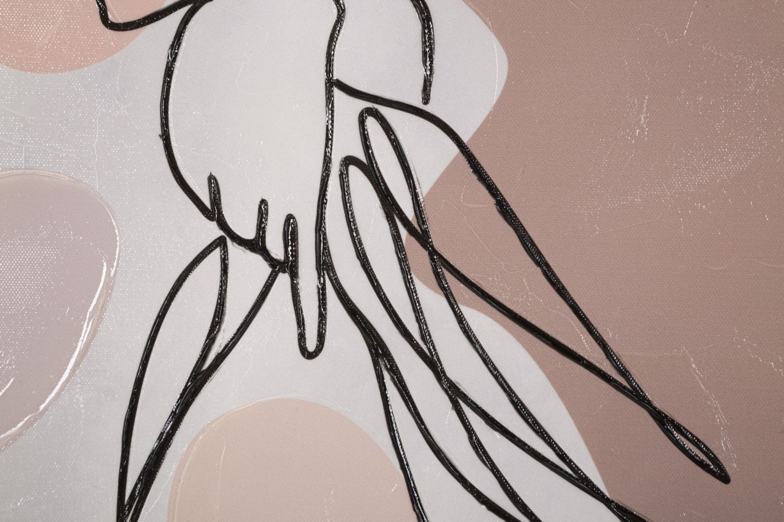 Tablou Canvas Lady Multicolor, 80 x 80 cm (4)