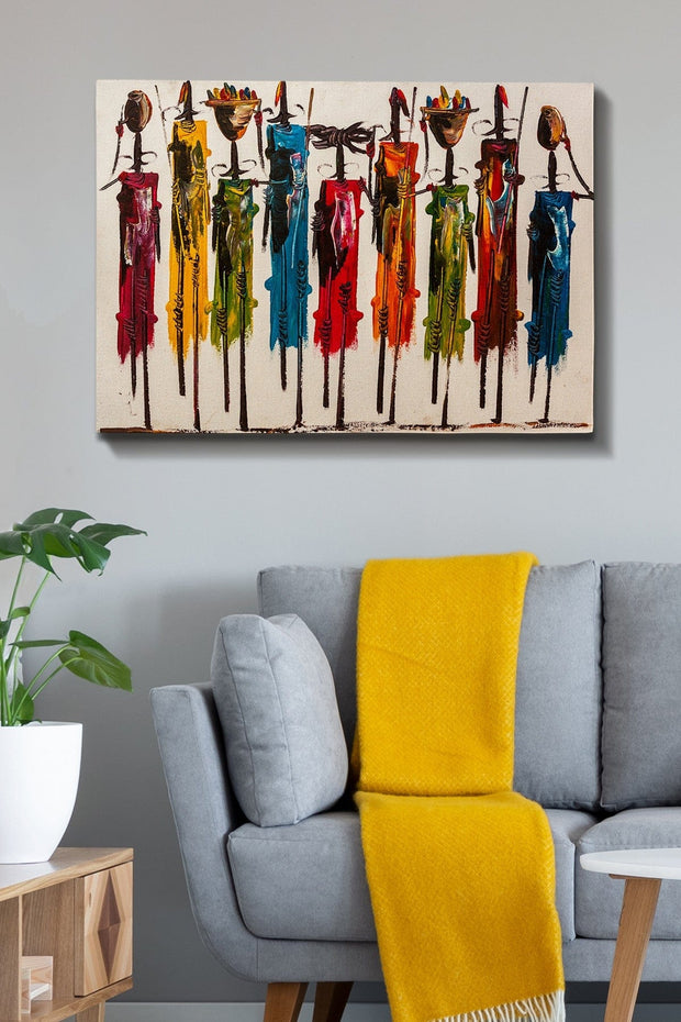 Asir Tablou Canvas Maelys Multicolor, 100 x 70 cm