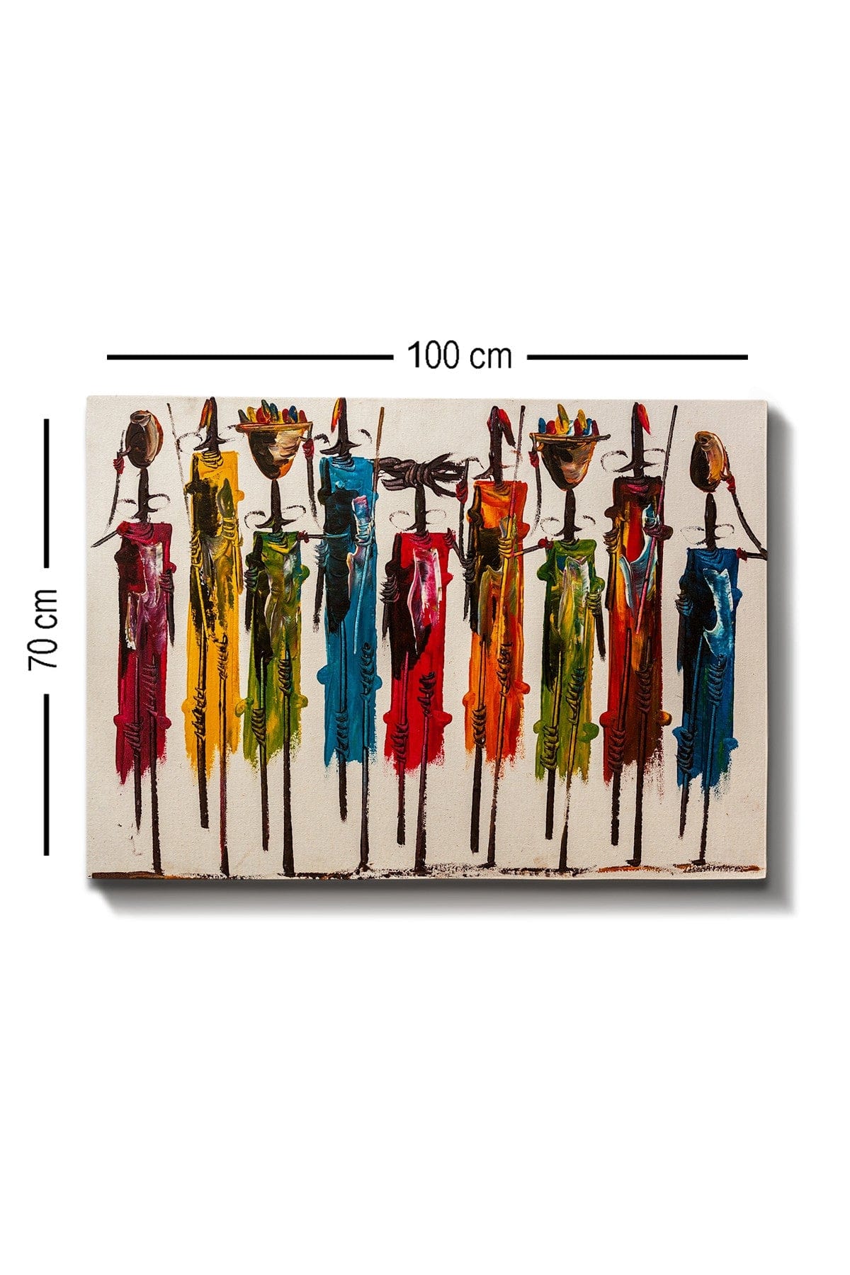 Asir Tablou Canvas Maelys Multicolor, 100 x 70 cm