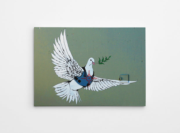 Asir Tablou Canvas Peace Dove WY15 Multicolor, 100 x 70 cm