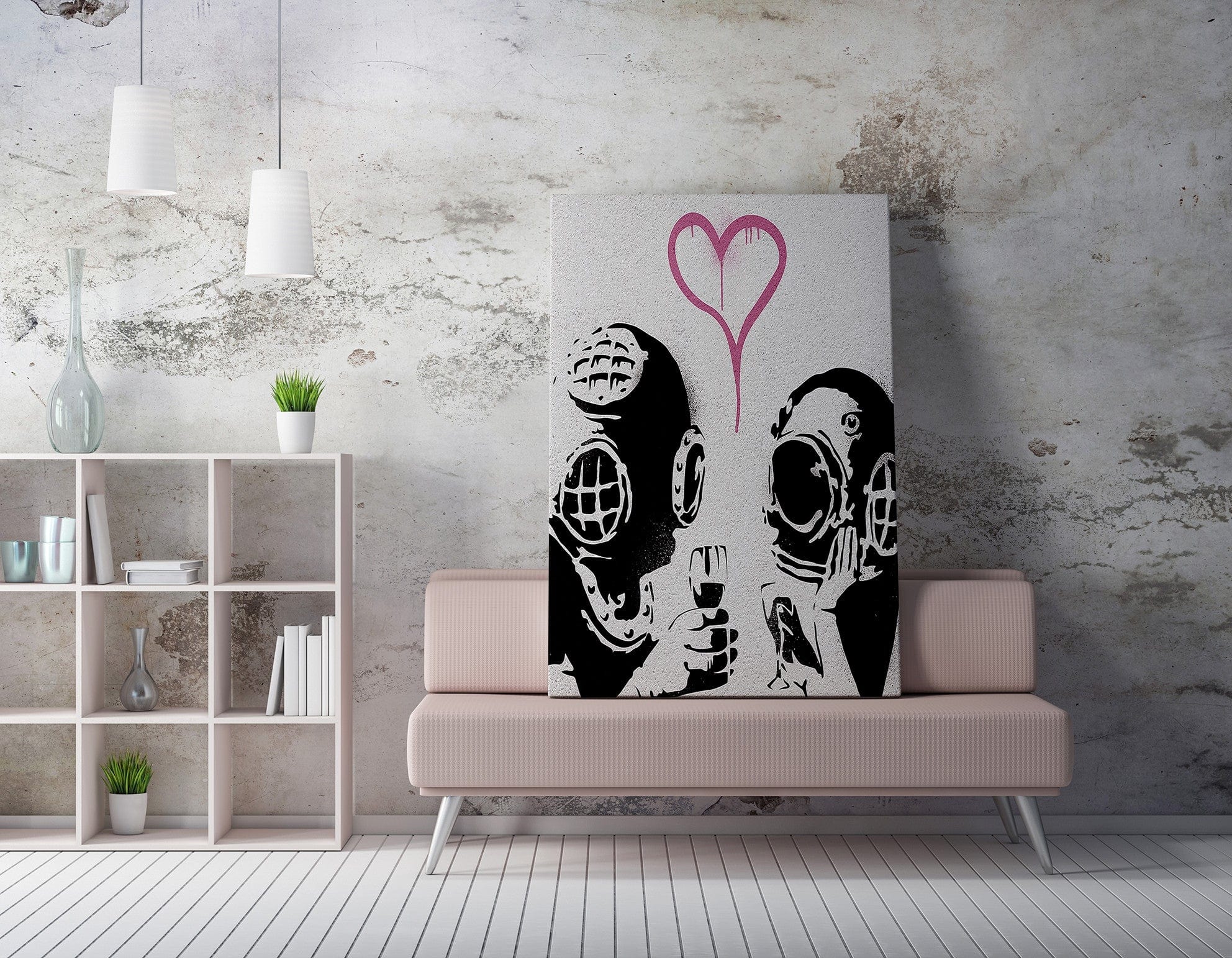 Asir Tablou Canvas War Lovers WY13 Multicolor, 70 x 100 cm