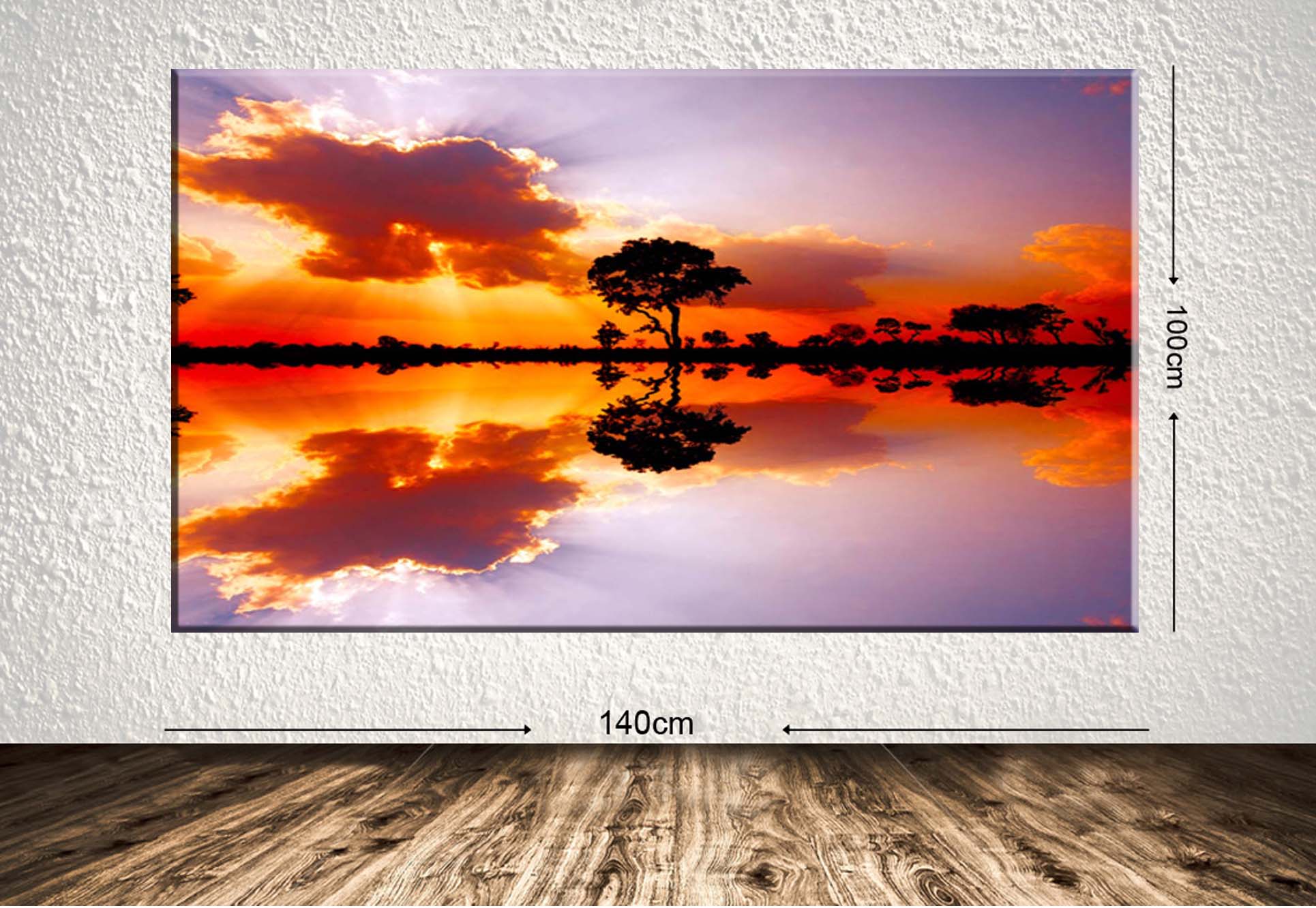 Tablou Canvas World 108 Multicolor, 100 x 140 cm