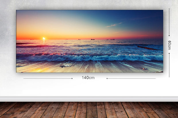 Tablou Canvas World 125 Multicolor, 60 x 140 cm