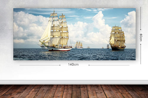 Tablou Canvas World 132 Multicolor, 60 x 140 cm