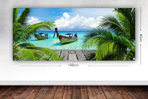 Tablou Canvas World 17 Multicolor, 60 x 140 cm