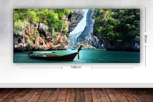 Tablou Canvas World 28 Multicolor, 60 x 140 cm