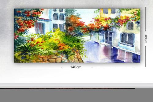 Tablou Canvas World 39 Multicolor, 60 x 140 cm