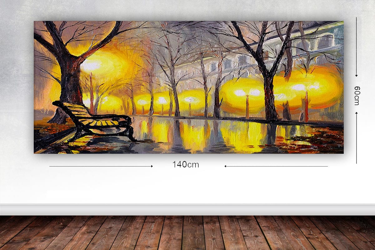 Tablou Canvas World 47 Multicolor, 60 x 140 cm