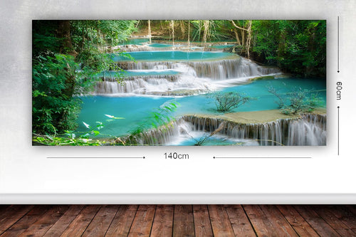 Tablou Canvas World 50 Multicolor, 60 x 140 cm