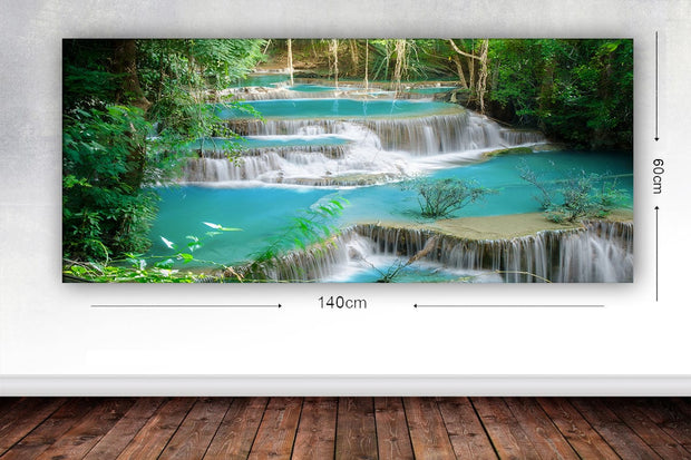 Tablou Canvas World 50 Multicolor, 60 x 140 cm