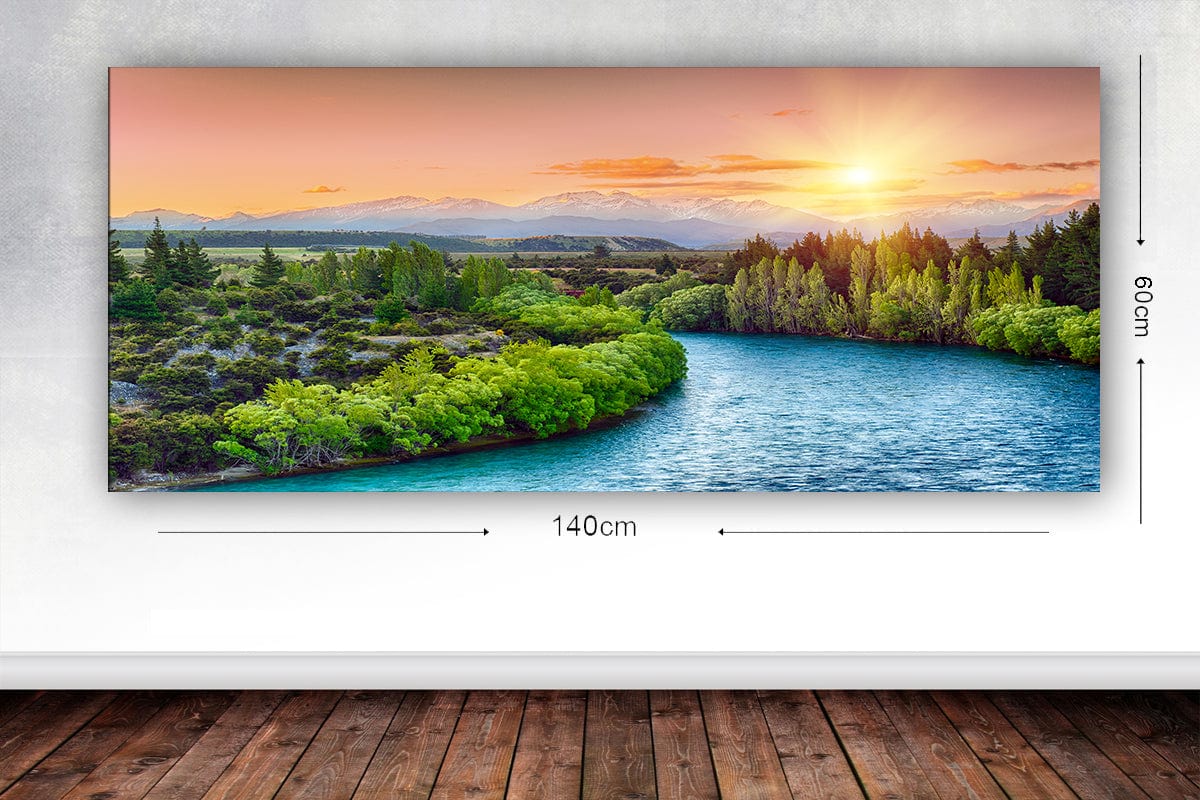 Tablou Canvas World 52 Multicolor, 60 x 140 cm