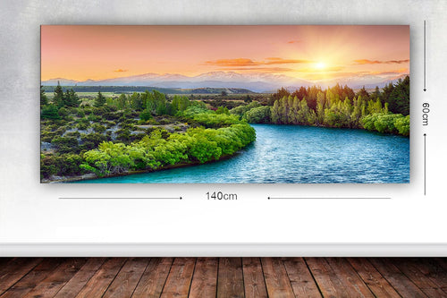 Tablou Canvas World 52 Multicolor, 60 x 140 cm