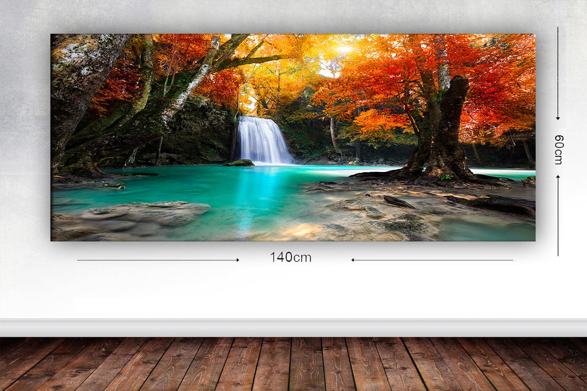 Tablou Canvas World 54 Multicolor, 60 x 140 cm